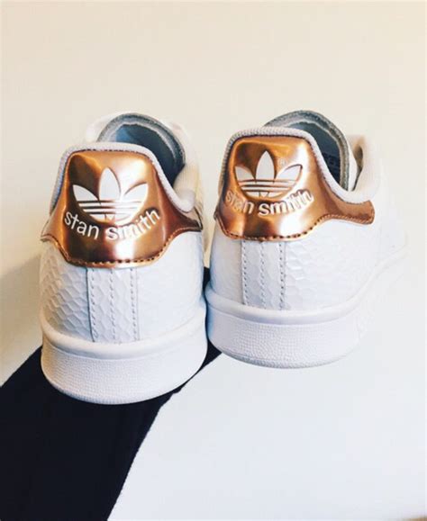 adidas stan smith damen weiß weiß rose gold bb1434|adidas Women's Stan Smith, FOOTWEAR WHITE/ROSE GOLD .